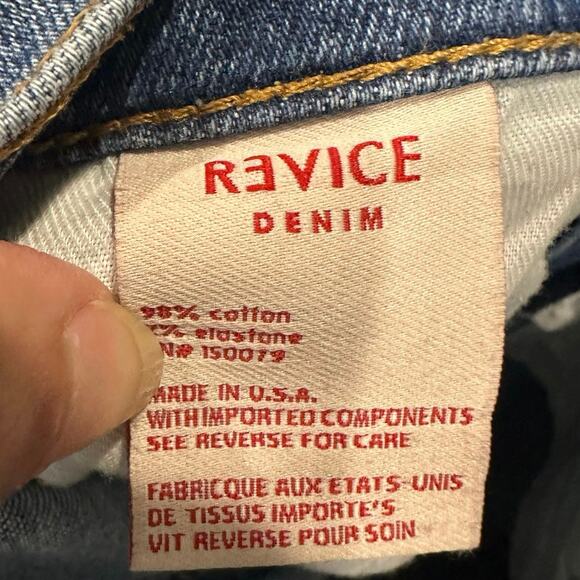 Revice Venus Star High Waisted Flared Sexy Denim Going Out Jeans Size 25 - Picture 11 of 11